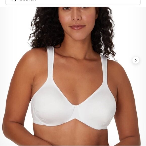 NEW Bali 40ddd Live It Up Underwire Bra White - Picture 1 of 5